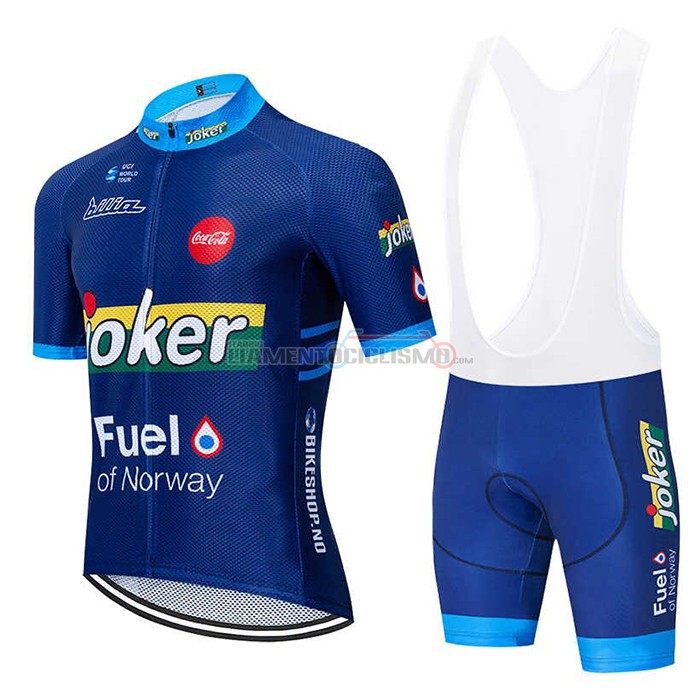 Abbigliamento Ciclismo Joker Fuel Manica Corta 2020 Blu